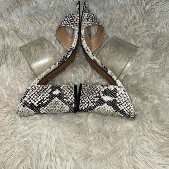 Vince Camuto Python Print Heels - Picture 4 of 5